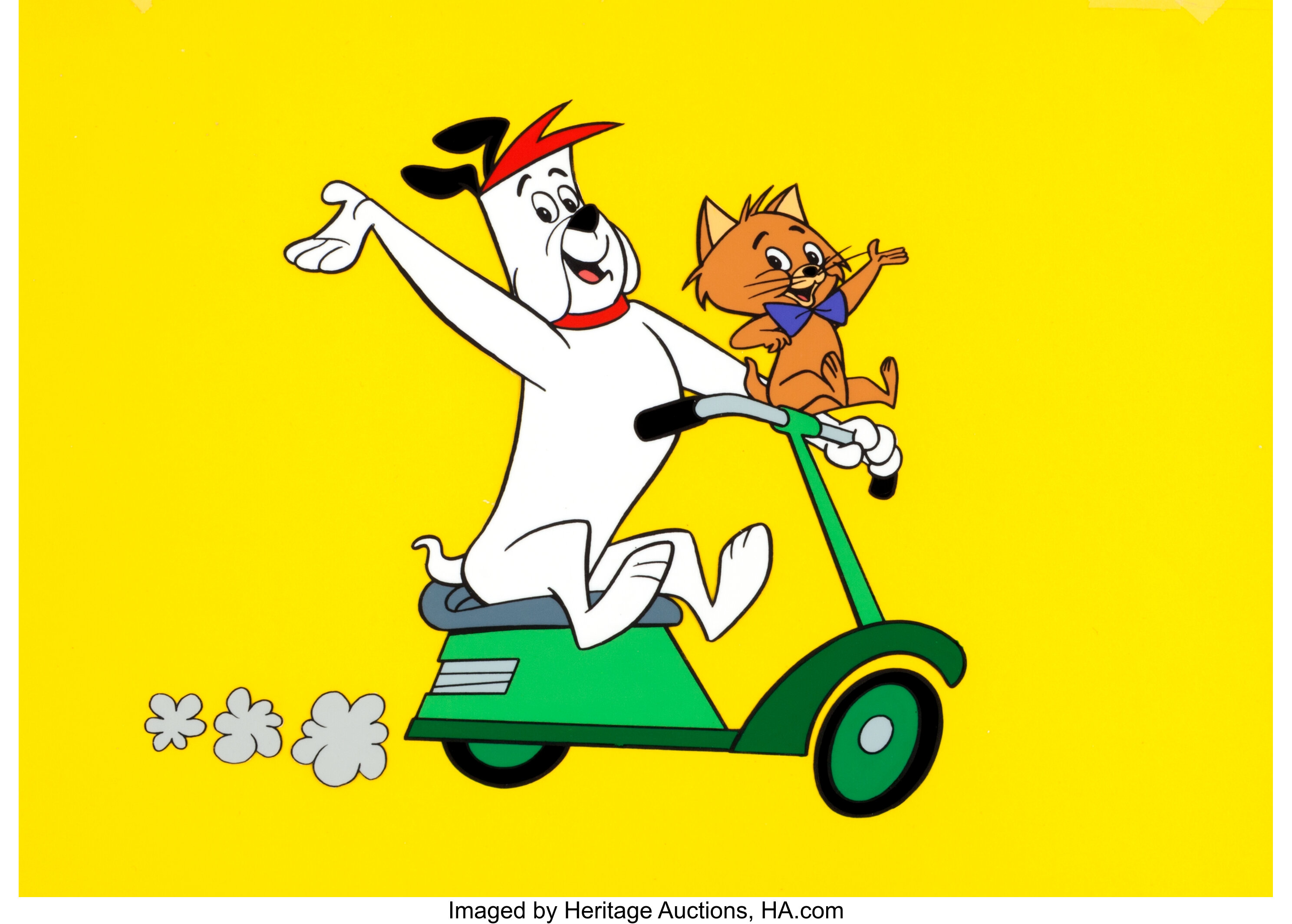 Ruff And Reddy Publicity Cel (Hanna-Barbera, (Total: Lot #95469 ...