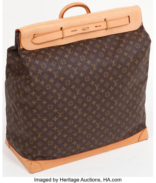 Louis Vuitton Classic Monogram Canvas Steamer Bag.  Luxury, Lot #78027