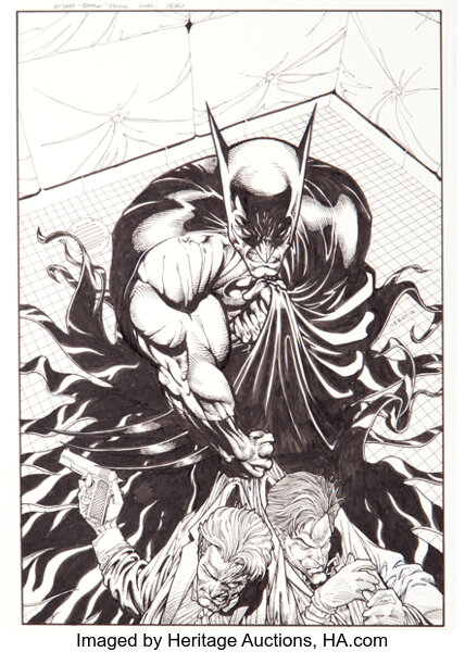 Bart Sears Wizard Batman Special Cover Original Art (Wizard, | Lot #93516 |  Heritage Auctions