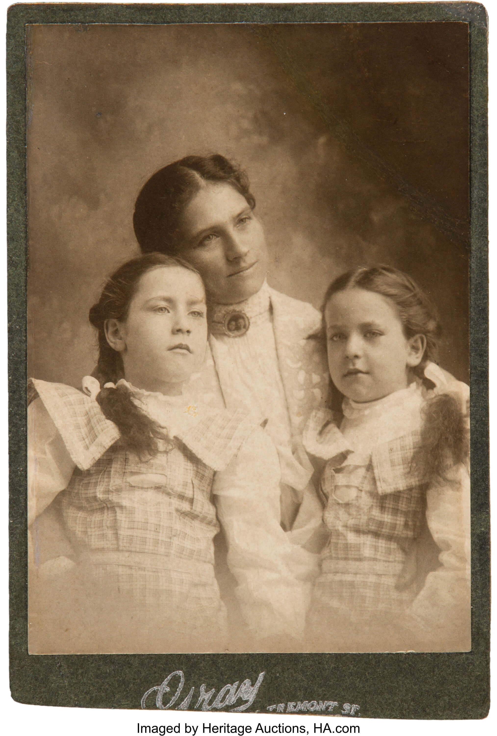 Annie Oakley: A Cabinet Photo, Touchingly Inscribed and Signed.... | Lot  #44038 | Heritage Auctions