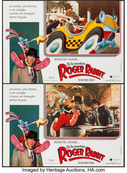 who framed roger rabbit poster