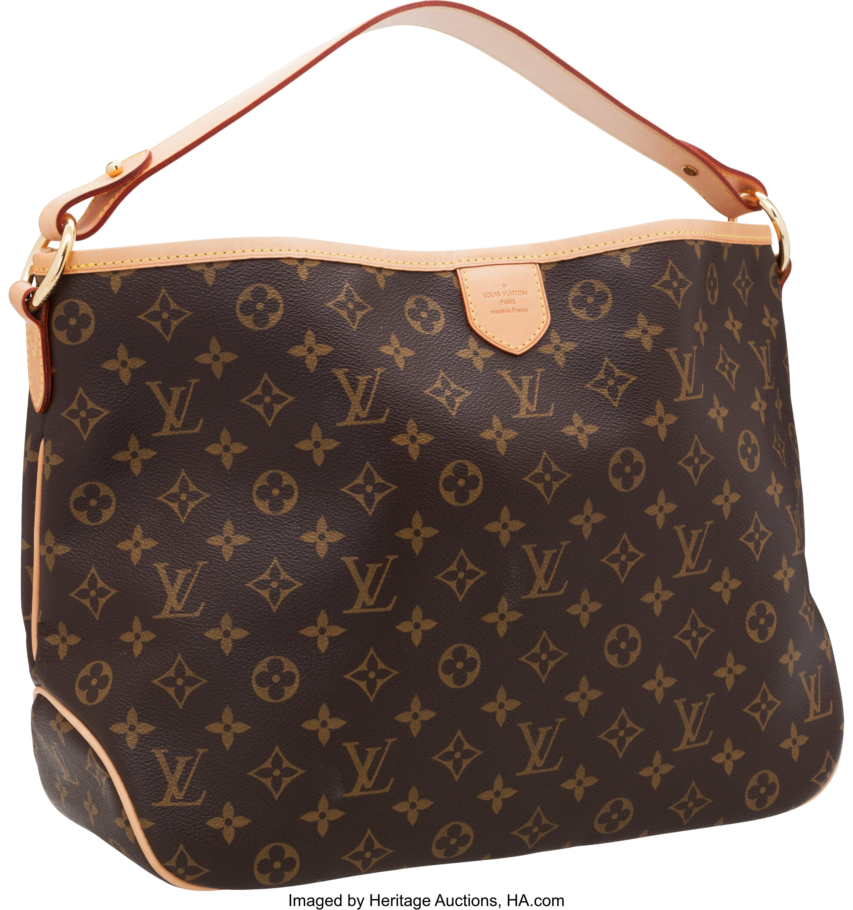 At Auction: Louis Vuitton, Louis Vuitton - Monogram Canvas Delightful PM -  Brown Shoulder Bag