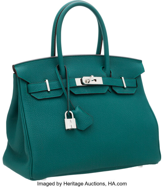 Hermes Kelly 25 togo malachite gold harwdare