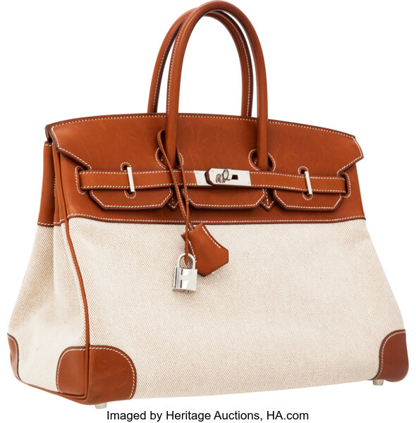 Natural Tote Bag Hermes Birkin 