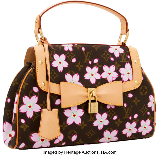 How to Spot Louis Vuitton Murakami Cherry Blossom Monogram Bag 