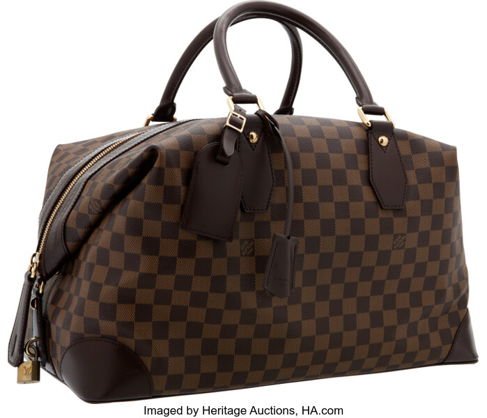 Sold at Auction: LOUIS VUITTON - Damier Travel bag