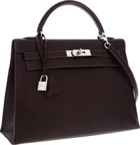 Rouge H Birkin 40cm in Fjord Leather with Gold Hardware, 2001