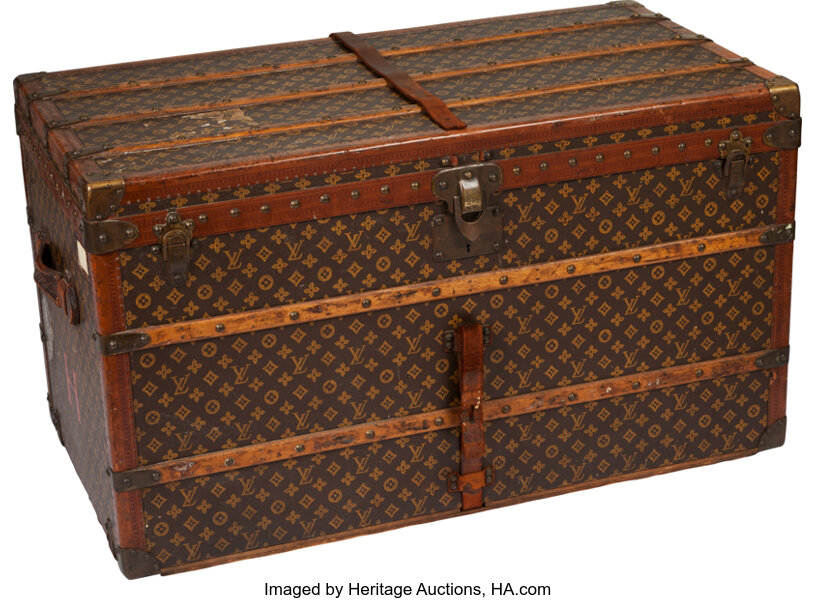 Lot - Louis Vuitton Vintage Monogram Steamer Trunk