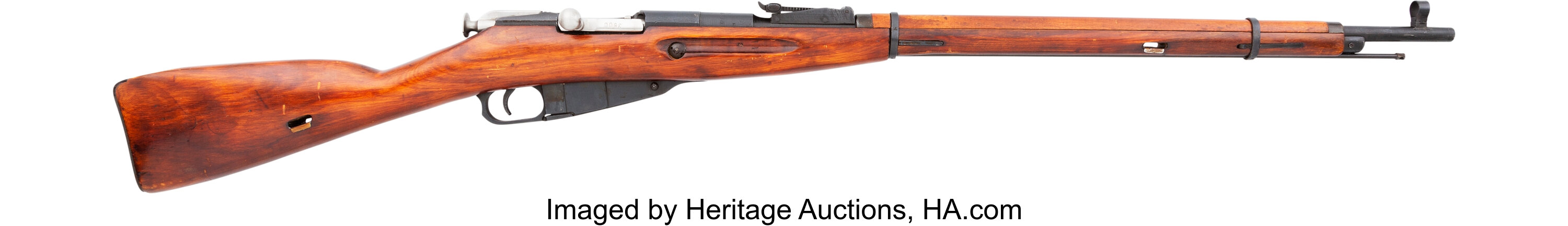 Russian Mosin Nagant M11 30 Bolt Action Rifle Long Guns Bolt Lot Heritage Auctions