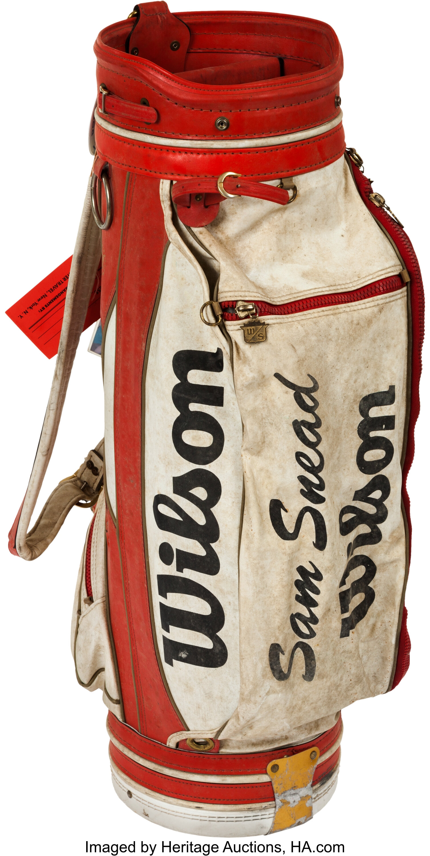 1990 Wilson Golf Bag from The Sam Snead Collection.... Golf | Lot ...