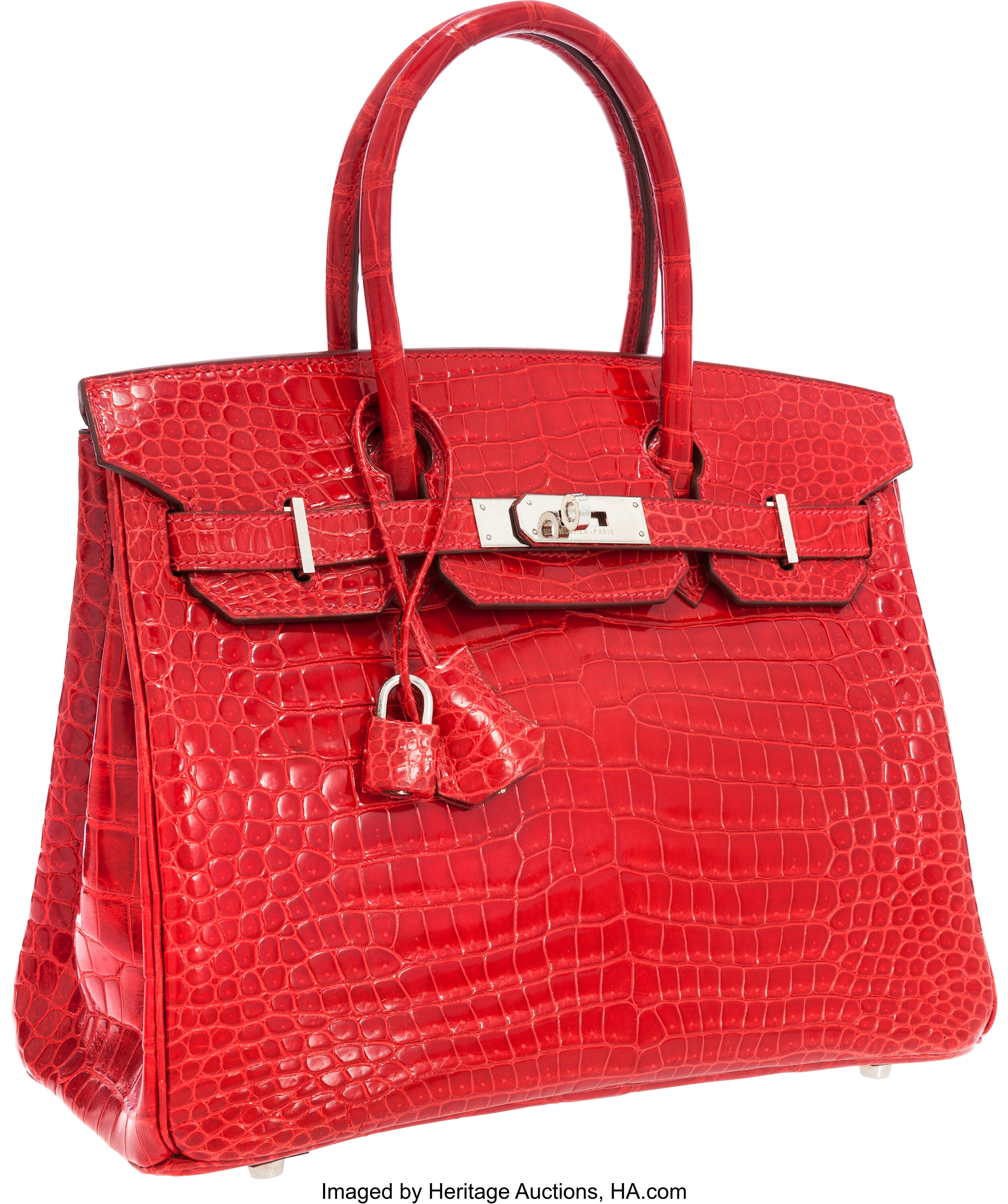 Sold at Auction: Hermes Kelly Cut Bag, Braise Crocodile, Gold Hardware