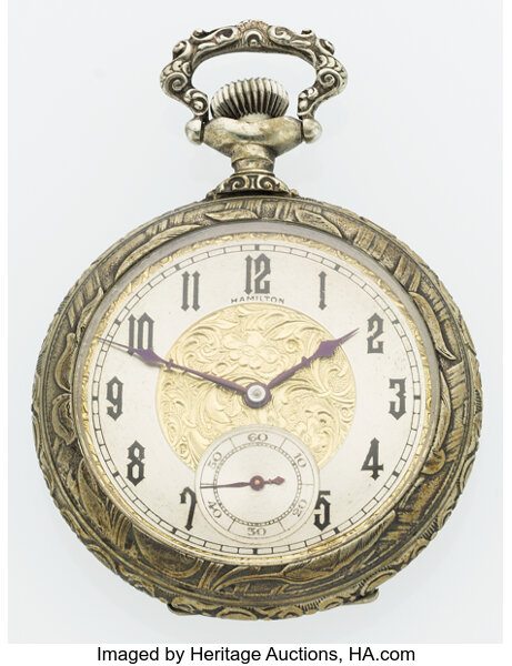 Hamilton 17 jewel online pocket watch