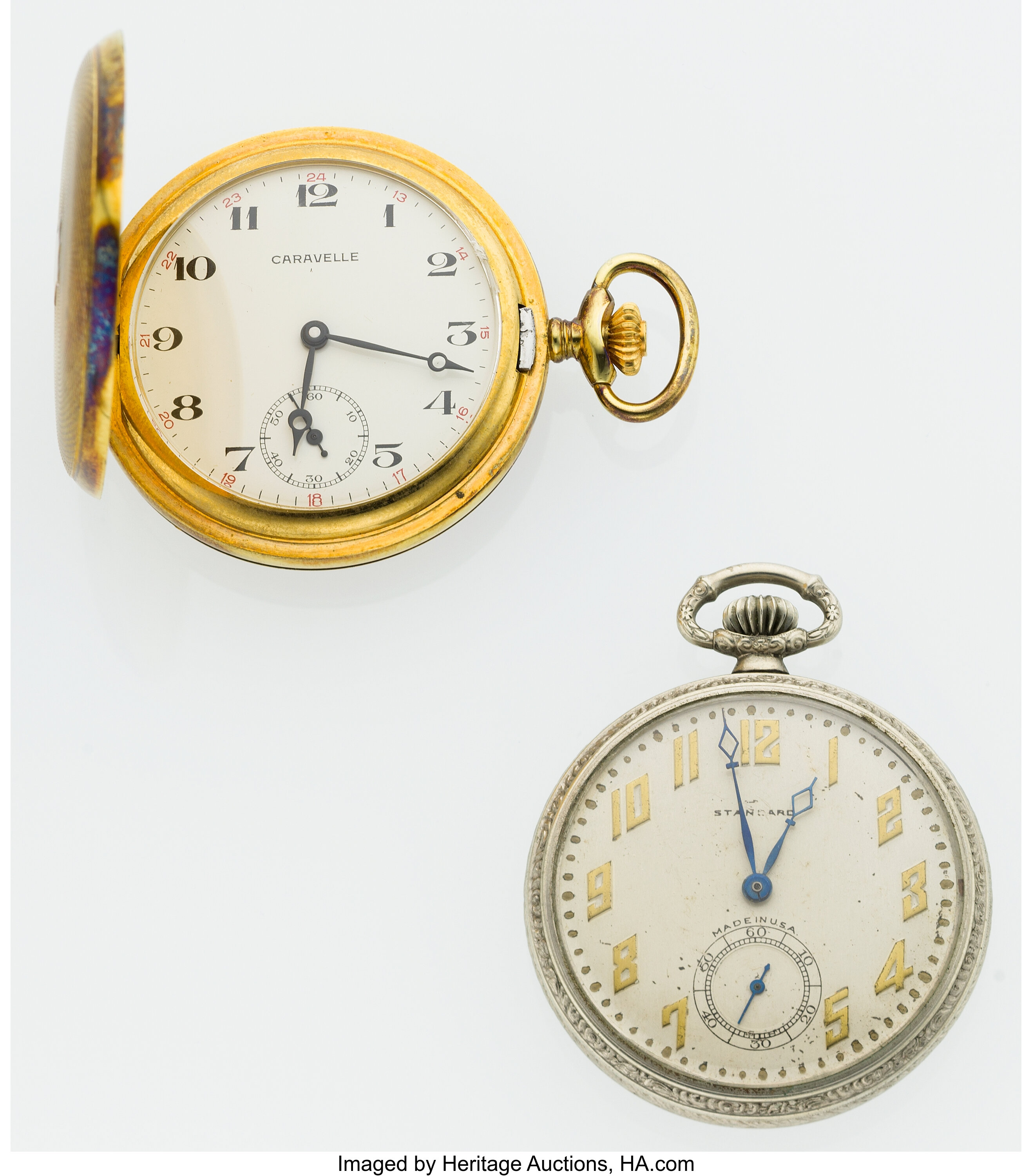 Caravelle pocket store watch