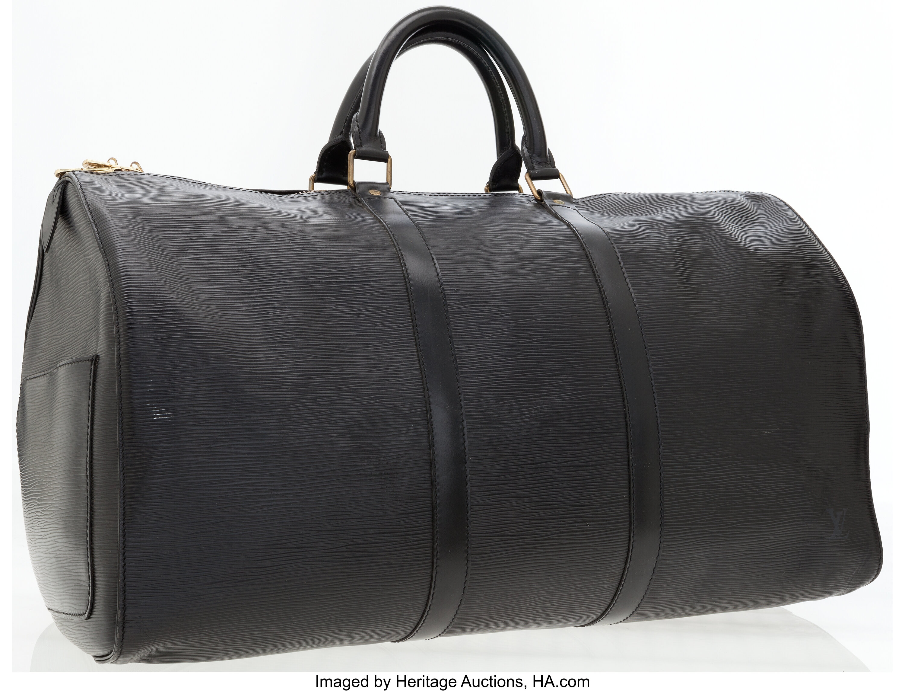 Louis Vuitton - Epi Keepall Travel Bag. Auction