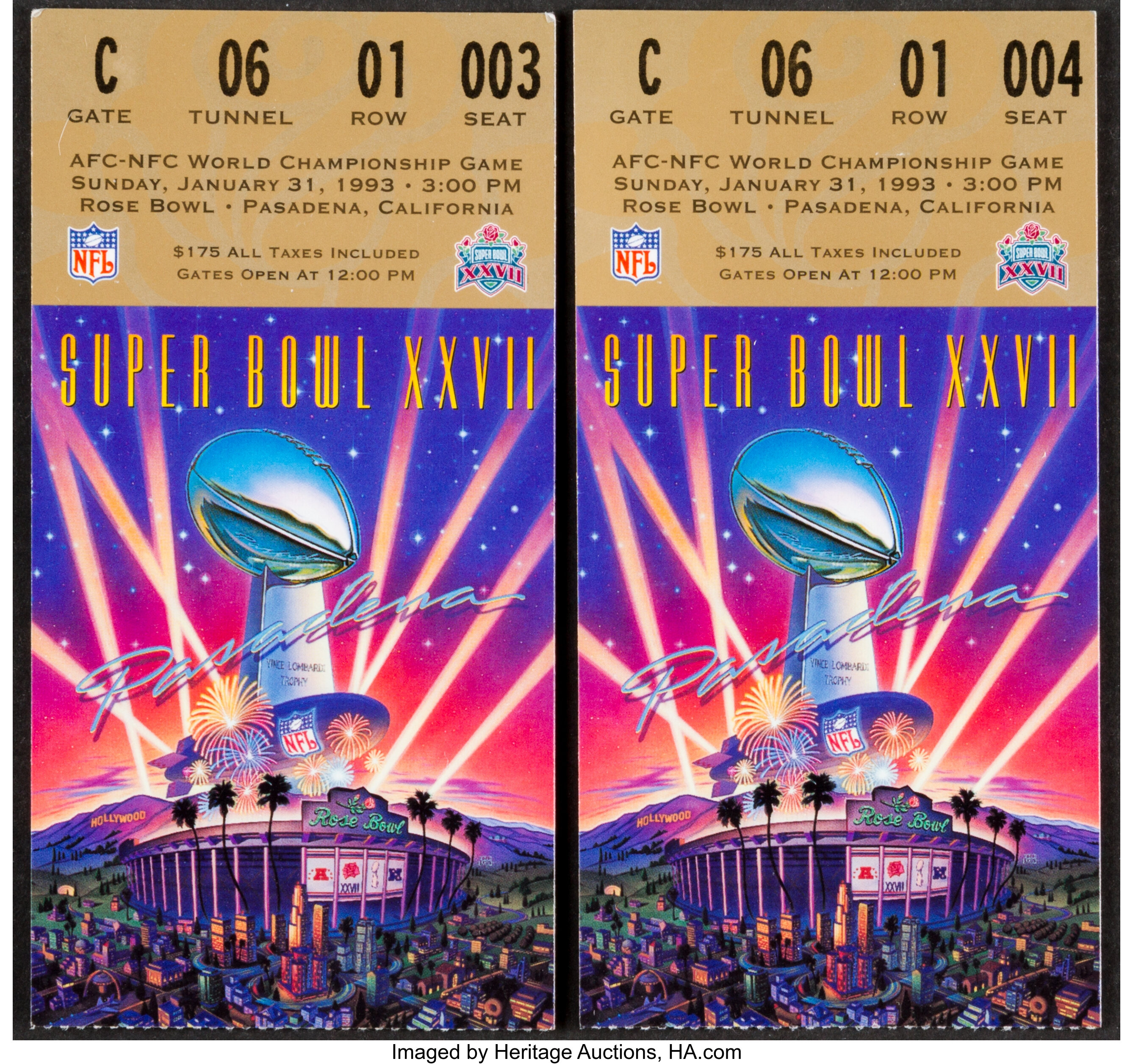 Super bowl deals in 1993