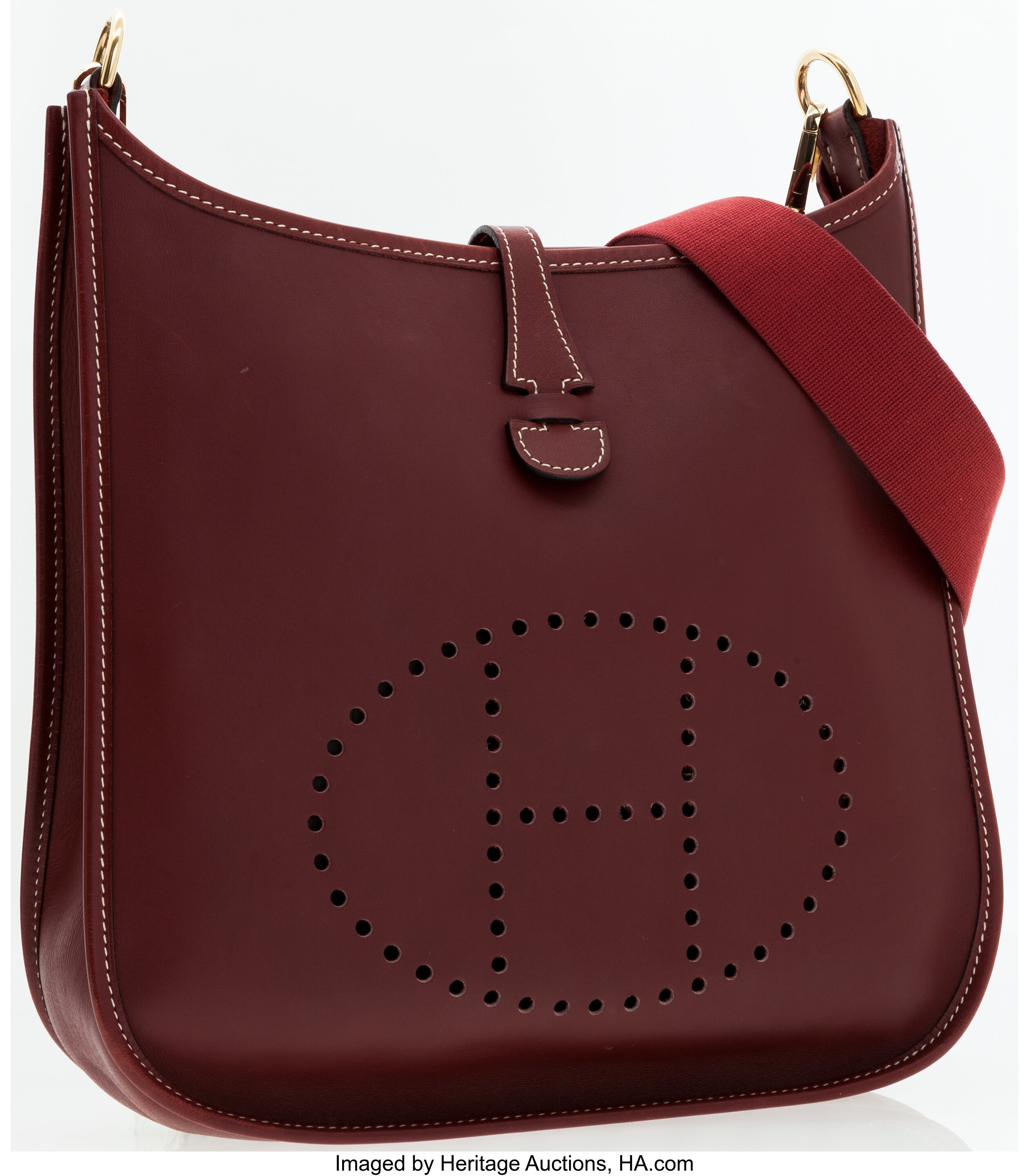 hermes rouge h bag