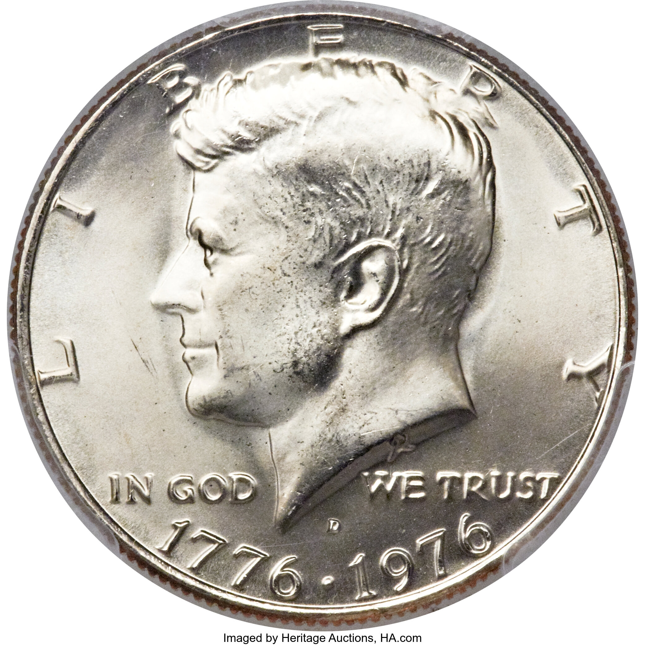 1976-D 50C Clad MS67+ PCGS.... Kennedy Half Dollars | Lot #4814 ...