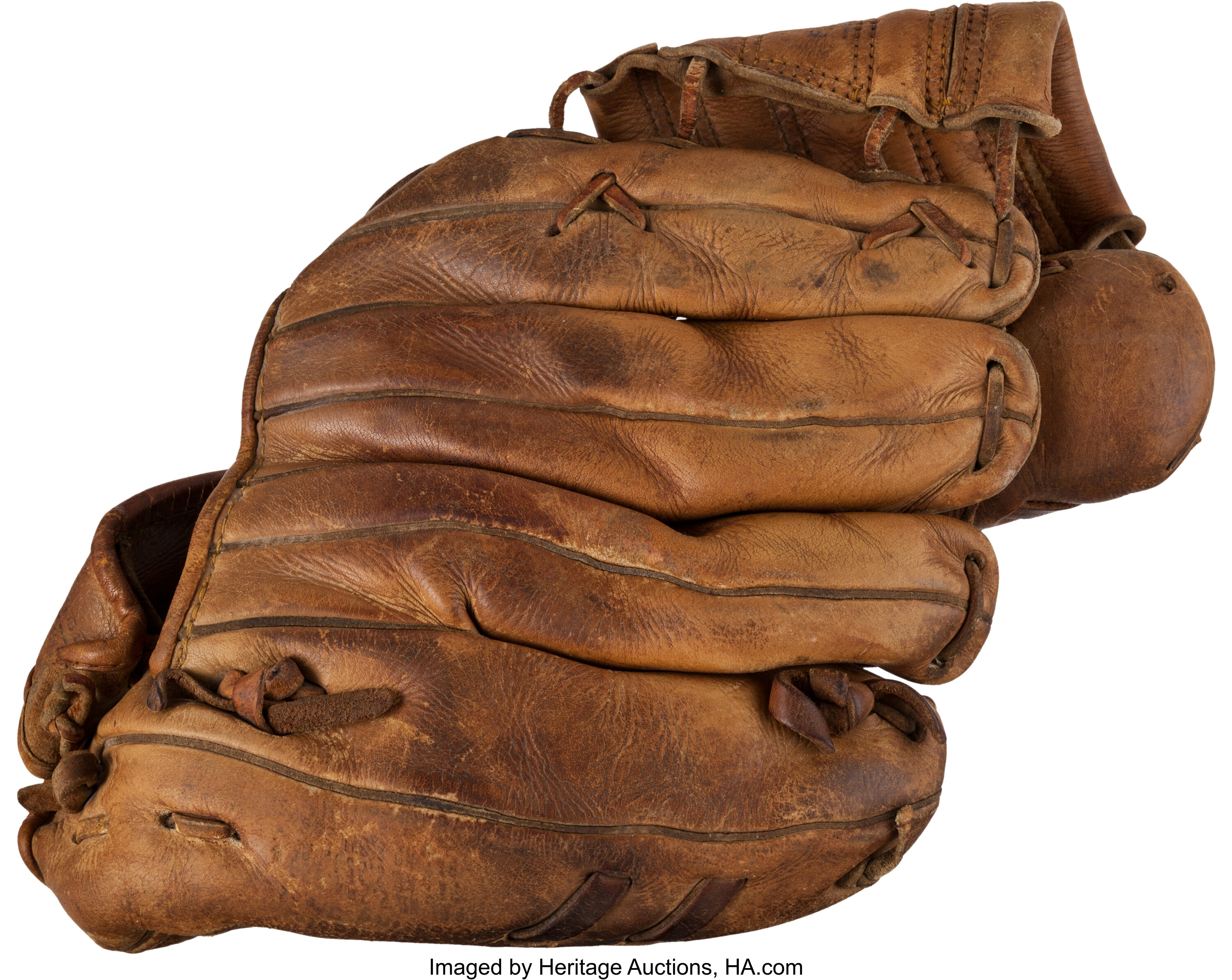 1960s Rawlings Stan Musial RHT Youth Fielders Mitt 