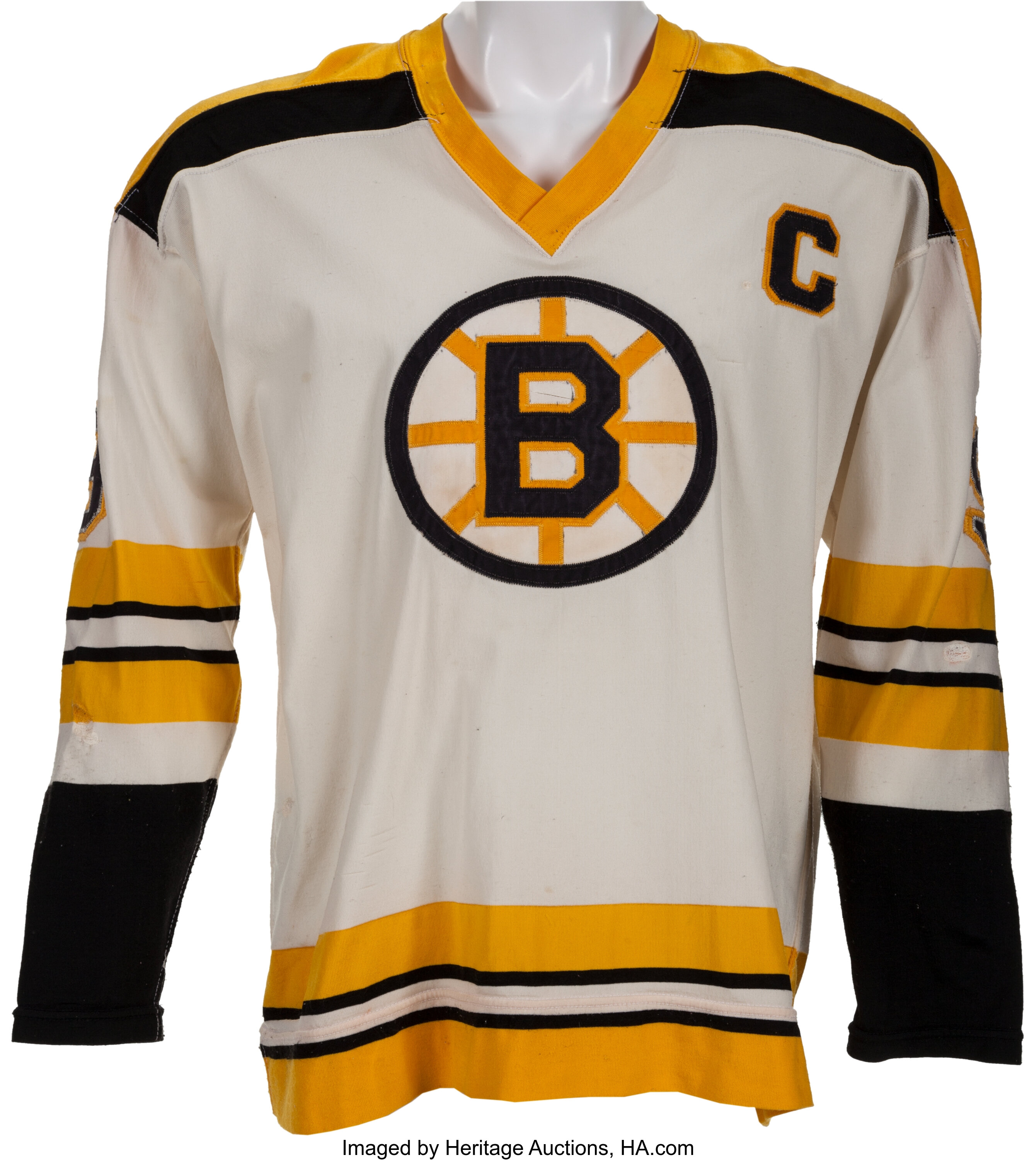 Johnny Bucyk Boston Bruins Autographed Signed Retro Fanatics Jersey
