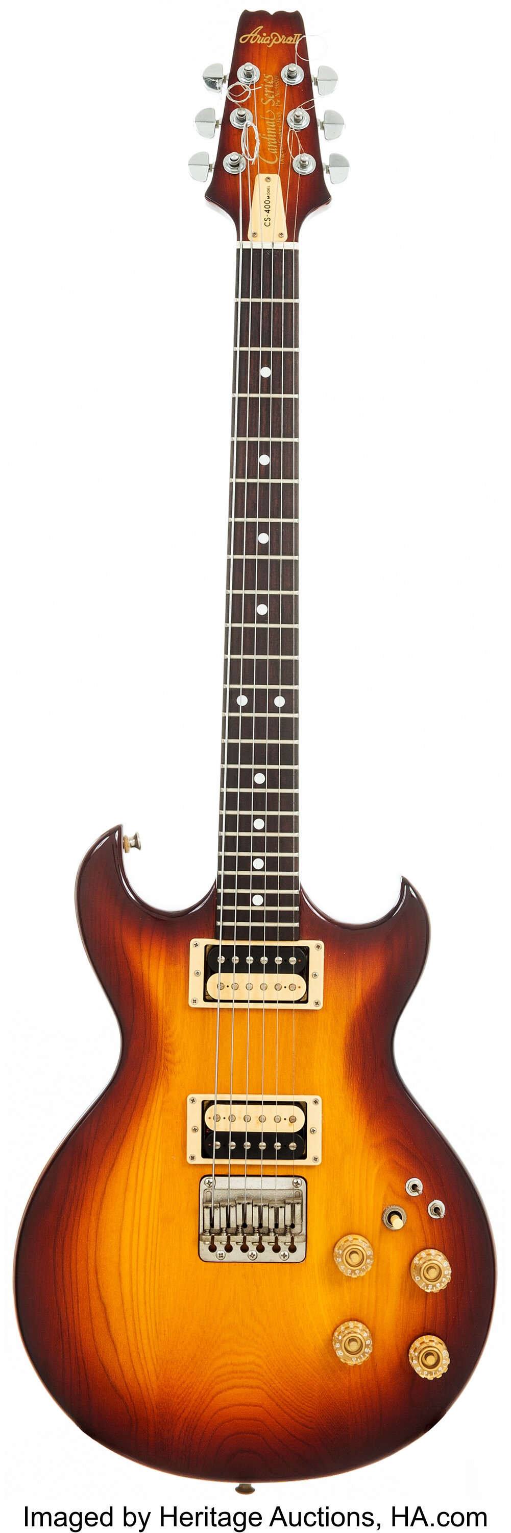 1970 Aria Pro II CS-400 Sunburst Solid Body Electric Guitar