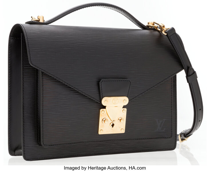 LOUIS VUITTON Epi Monceau Black – ALB