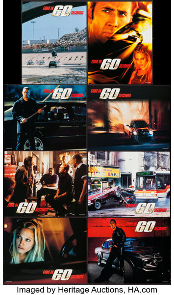 gone in 60 seconds movie poster