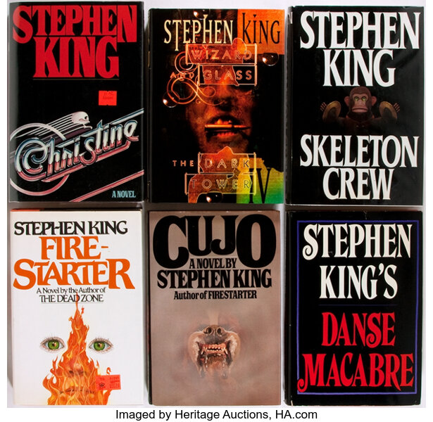 Stephen King. Group of Six First Edition Books. Various