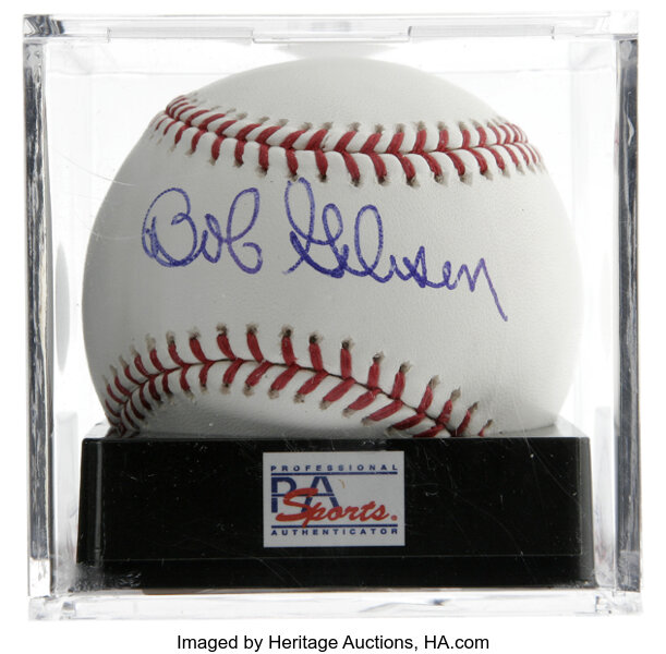 Bob Gibson Memorabilia, Autographed Bob Gibson Collectibles