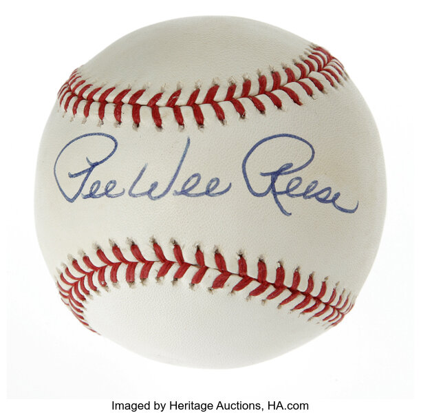 Pee Wee Reese Autographed Photo - 8x10