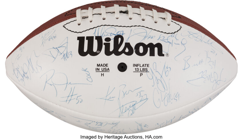 Terrell Davis Signed Football Denver Broncos – More Than Sports