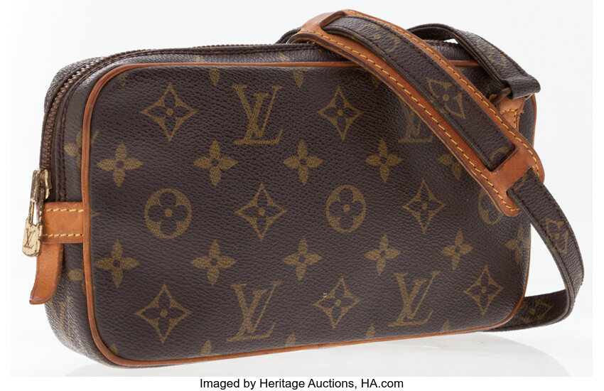 At Auction: Louis Vuitton, LOUIS VUITTON MARLY BANDOULIERE SHOULDER BAG