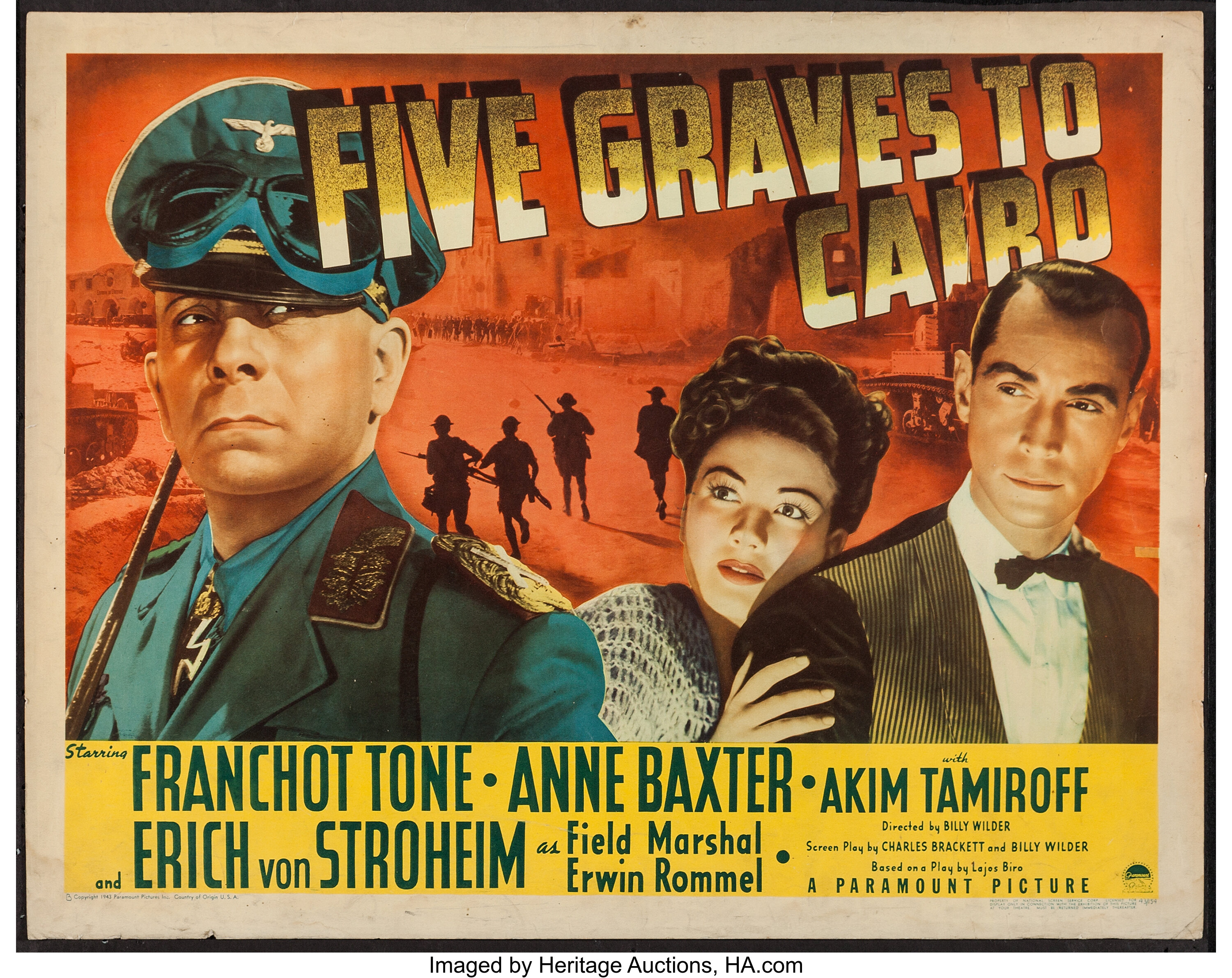 Five Graves to Cairo (1943)