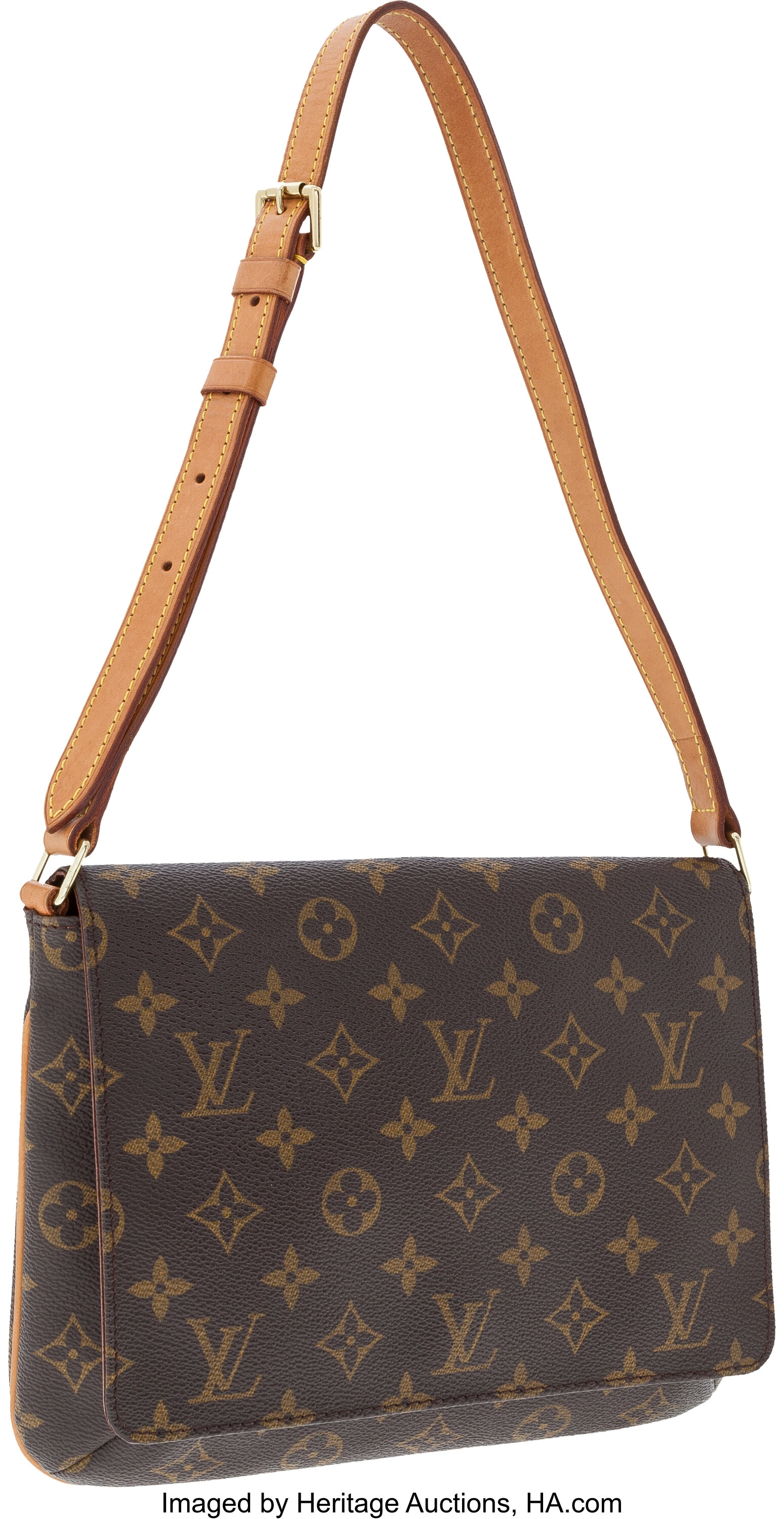 Louis Vuitton Monogram Canvas Musette Tango Long Strap Bag Louis