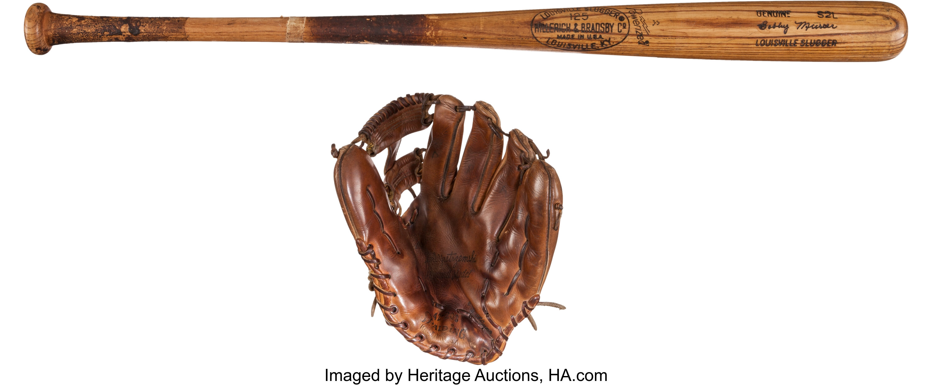 Charitybuzz: Extended: Game-Used Baseball Glove from 1990 World