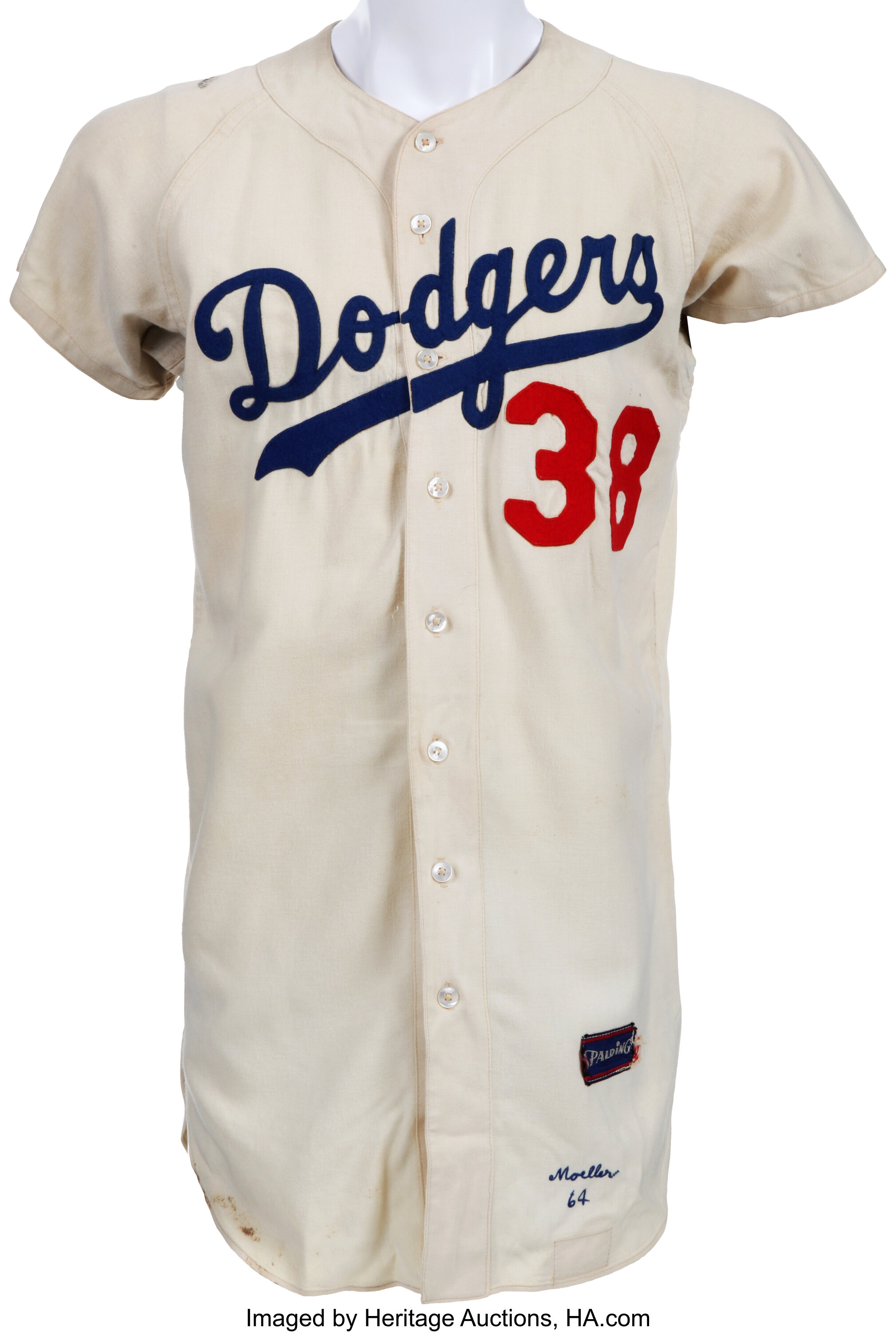 Lot Detail - 1964 Sandy Koufax Los Angeles Dodgers Game-Used