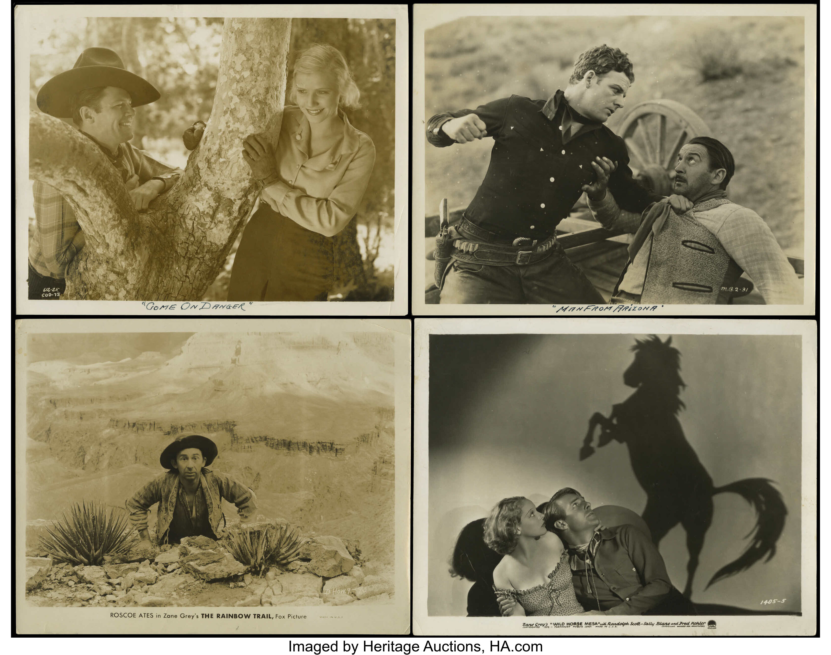 1930s Western Lot (RKO/Monogram/Fox/Paramount, 1932). Stills (4) | Lot ...