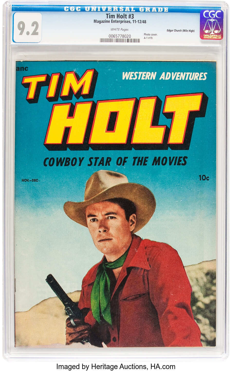 How Much Is Tim Holt 3 [A1 19] Worth? Browse Comic Prices Heritage