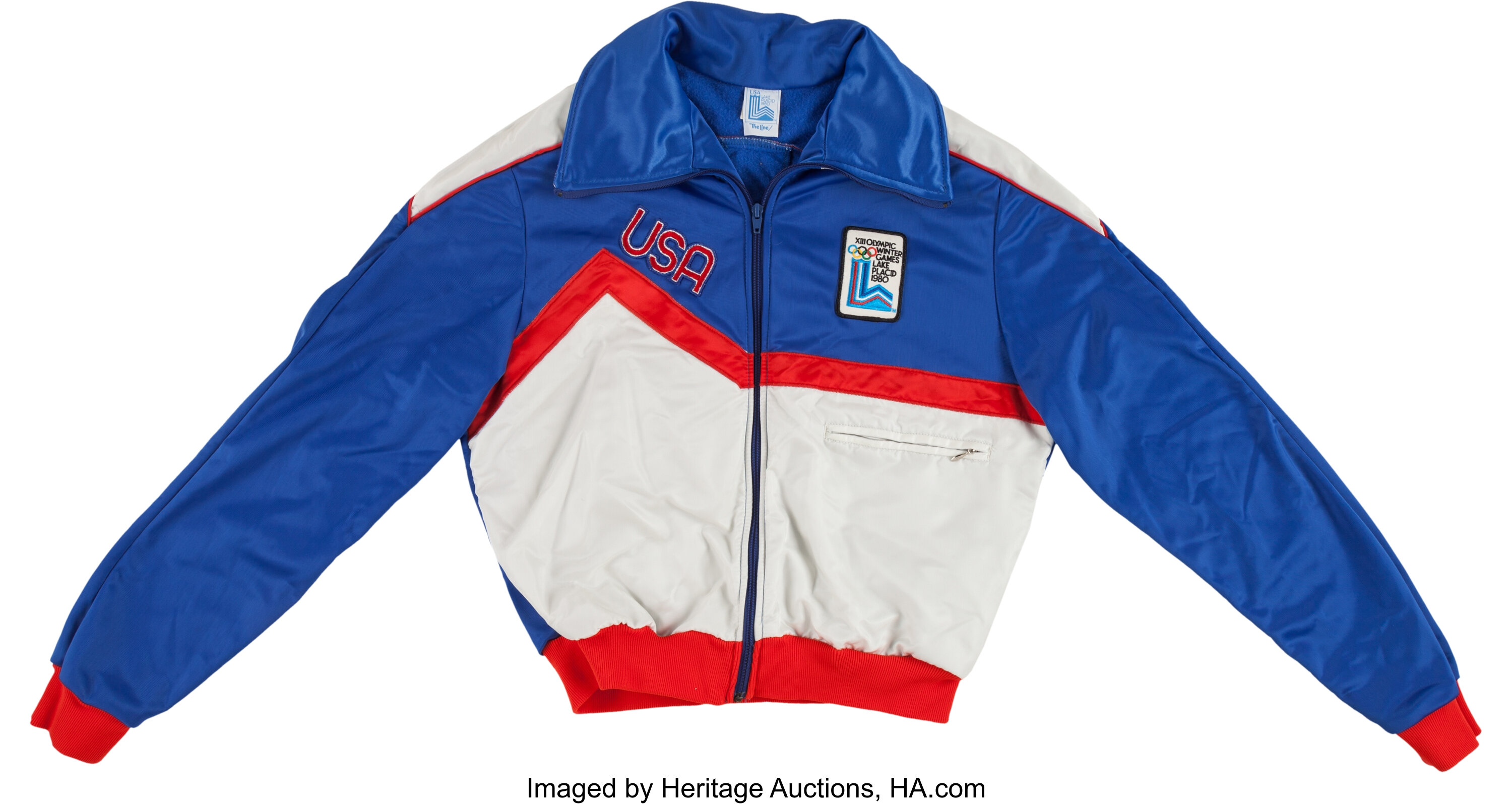 1980 and 1984 Phil Verchota USA Olympic Team Warm Up Jacket, Dress