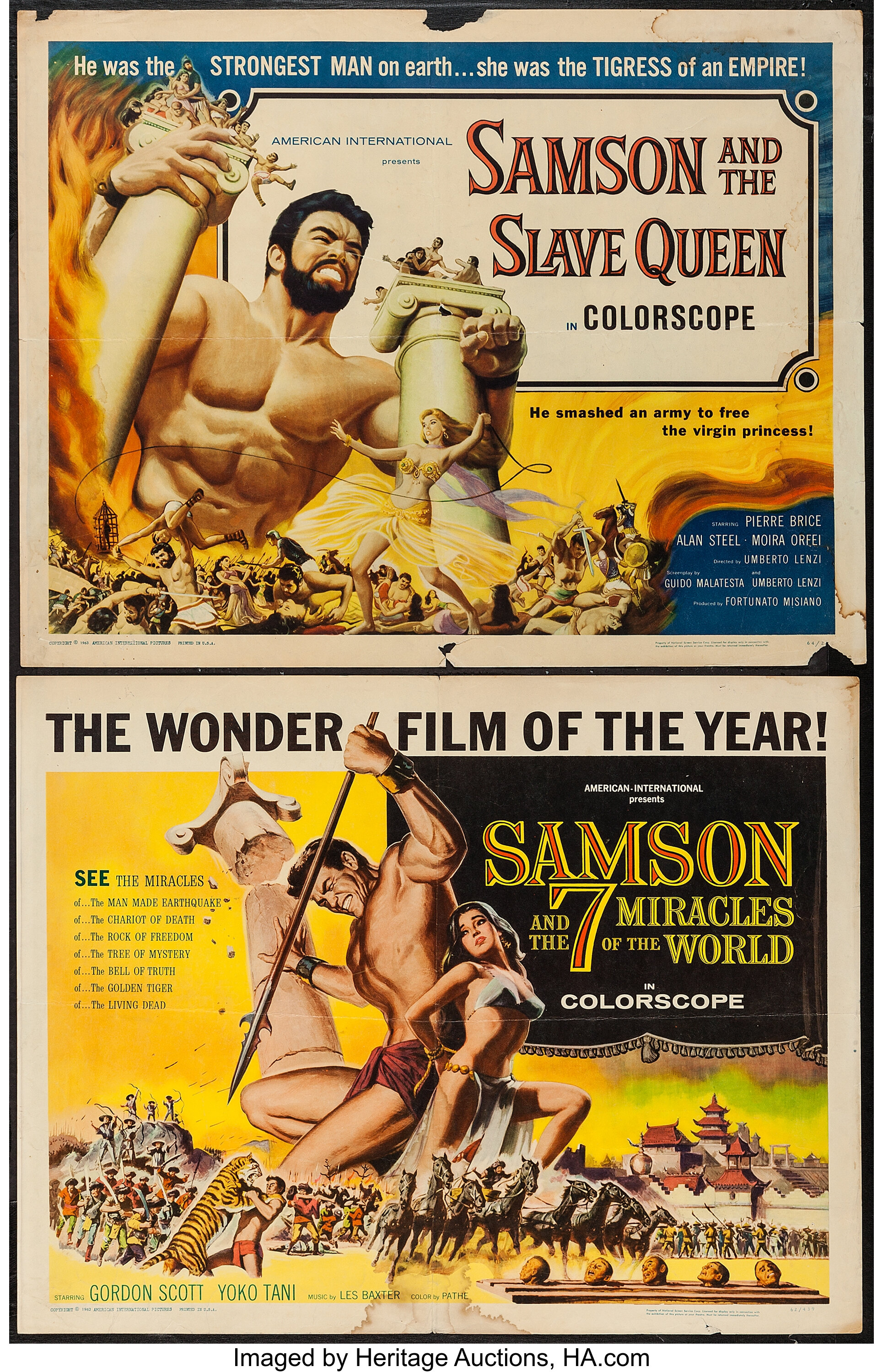 Samson and the Seven Miracles of the World & Other Lot (American | Lot ...