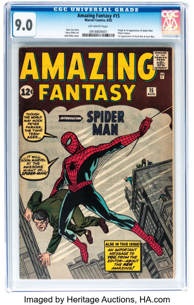 Amazing Fantasy #15 Comic Book Review