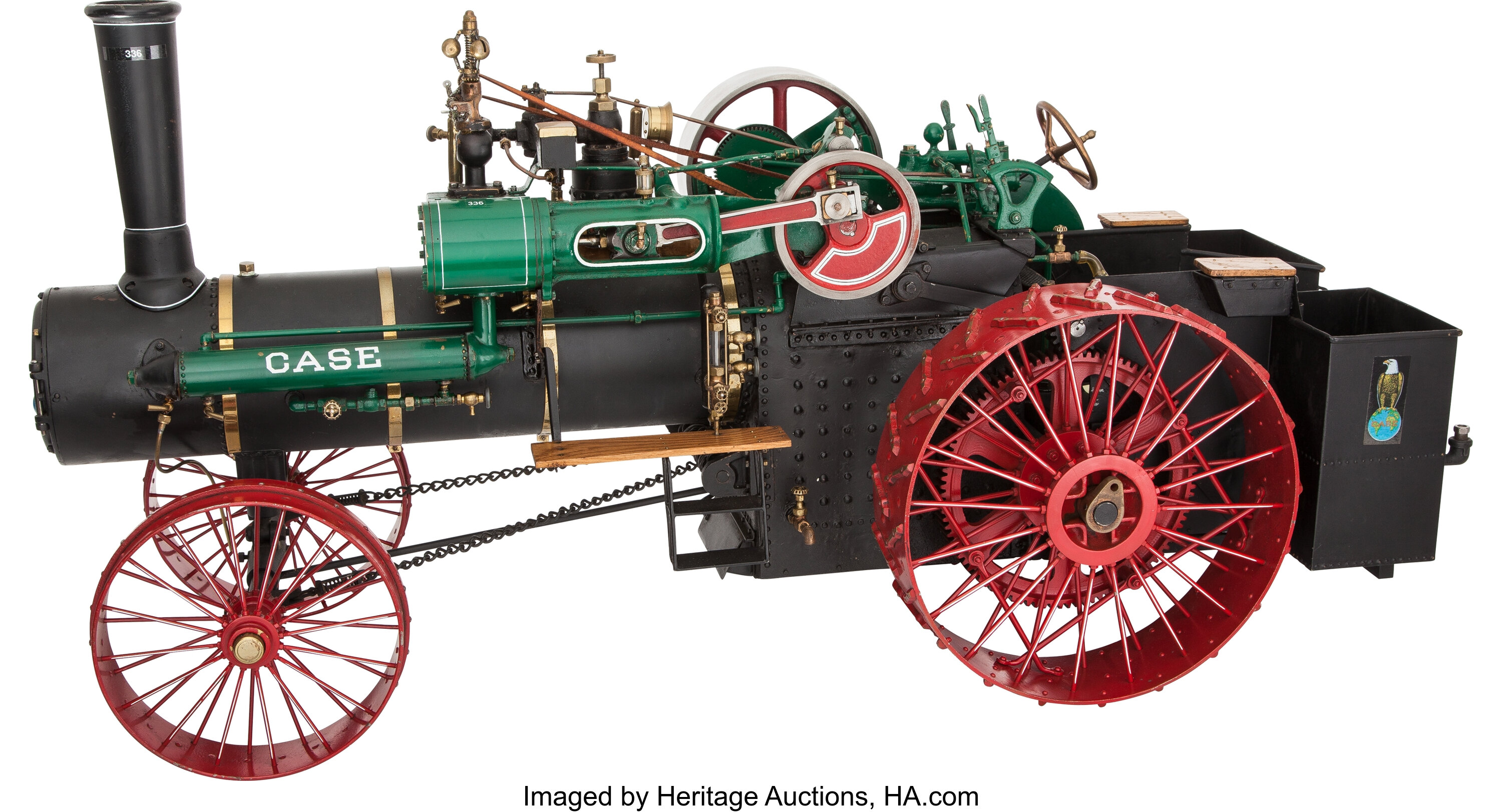 The first steam engine tractor фото 100