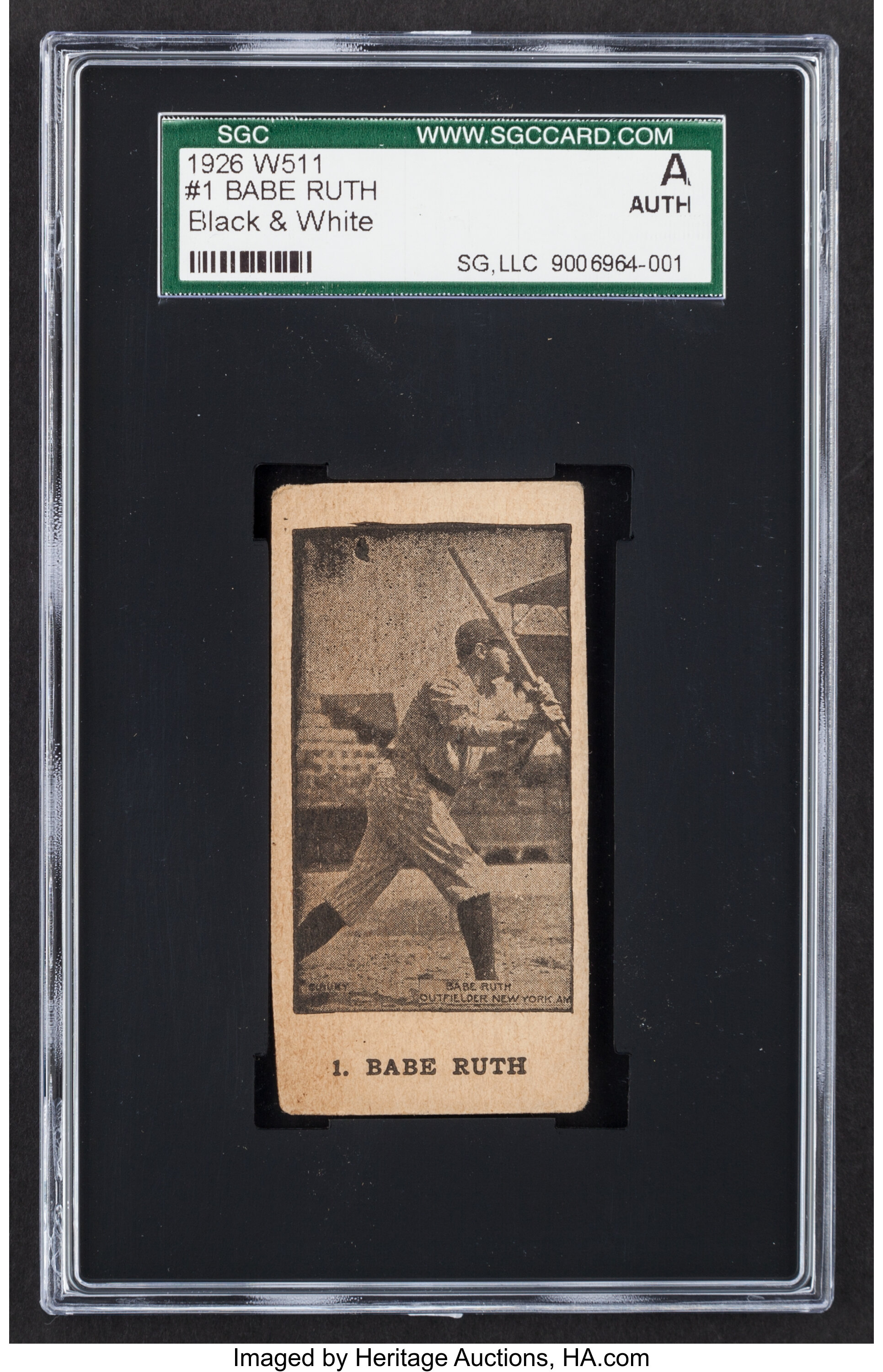 1915-1919 Babe Ruth Baseball Stars Notebook (BGS Authentic)