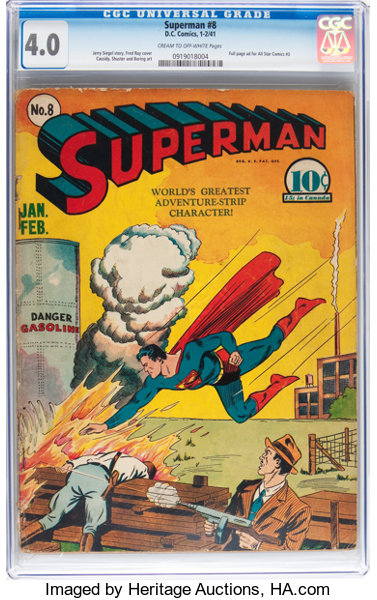 80 Superman Comic Book Number 14 Jan - Feb 1942 Weekender Tote Bag by D C  Comics - Fine Art America