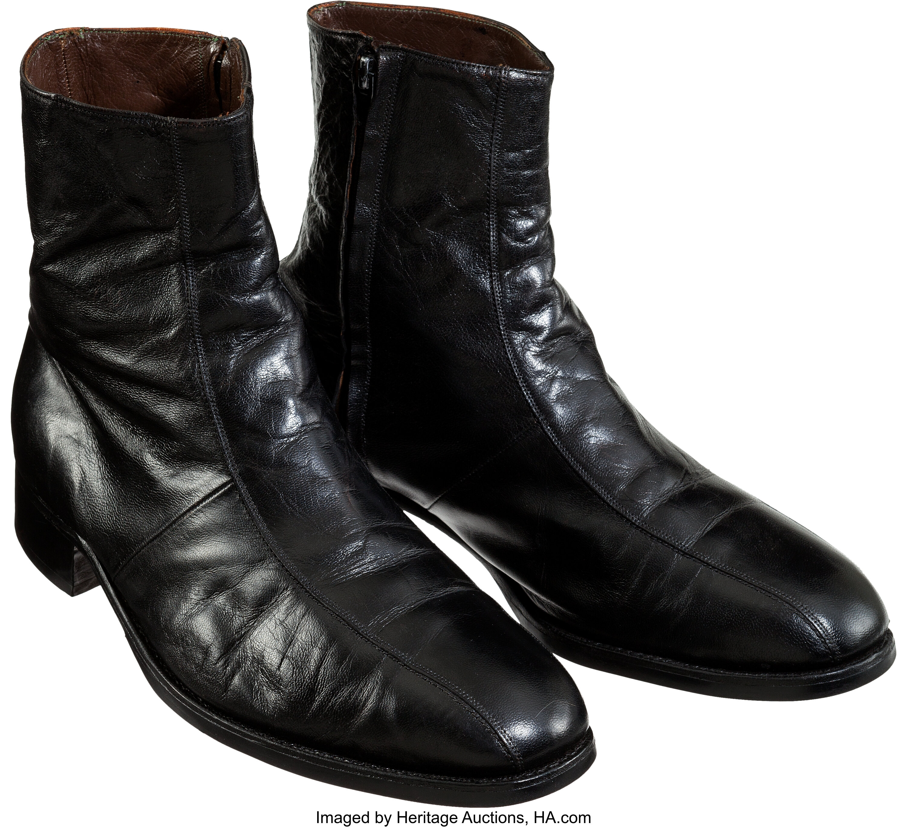 klodset udtrykkeligt rør Elvis Presley Boots Worn In Speedway (1968).... Music Memorabilia | Lot  #46437 | Heritage Auctions