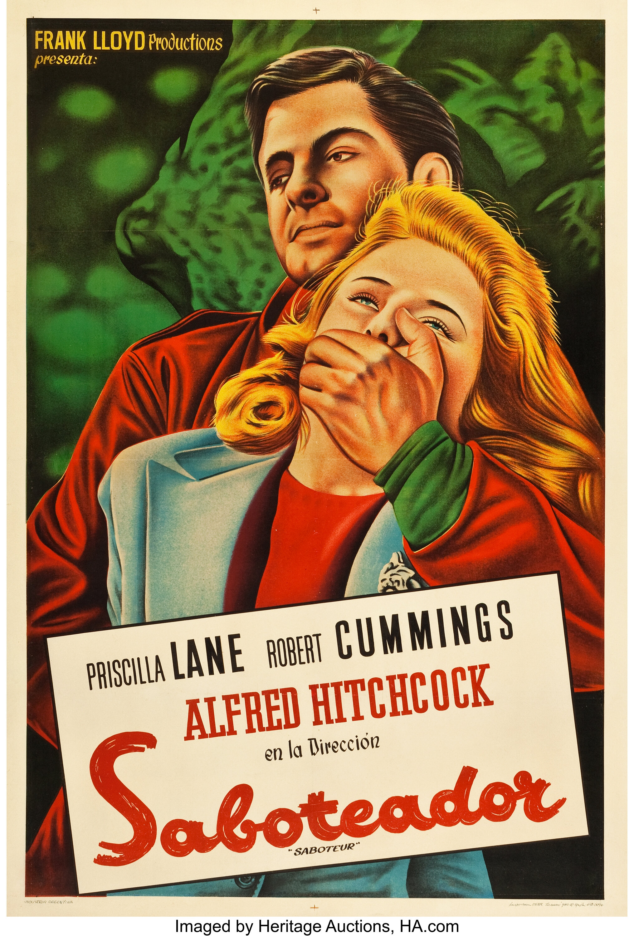 sabotage hitchcock movie poster