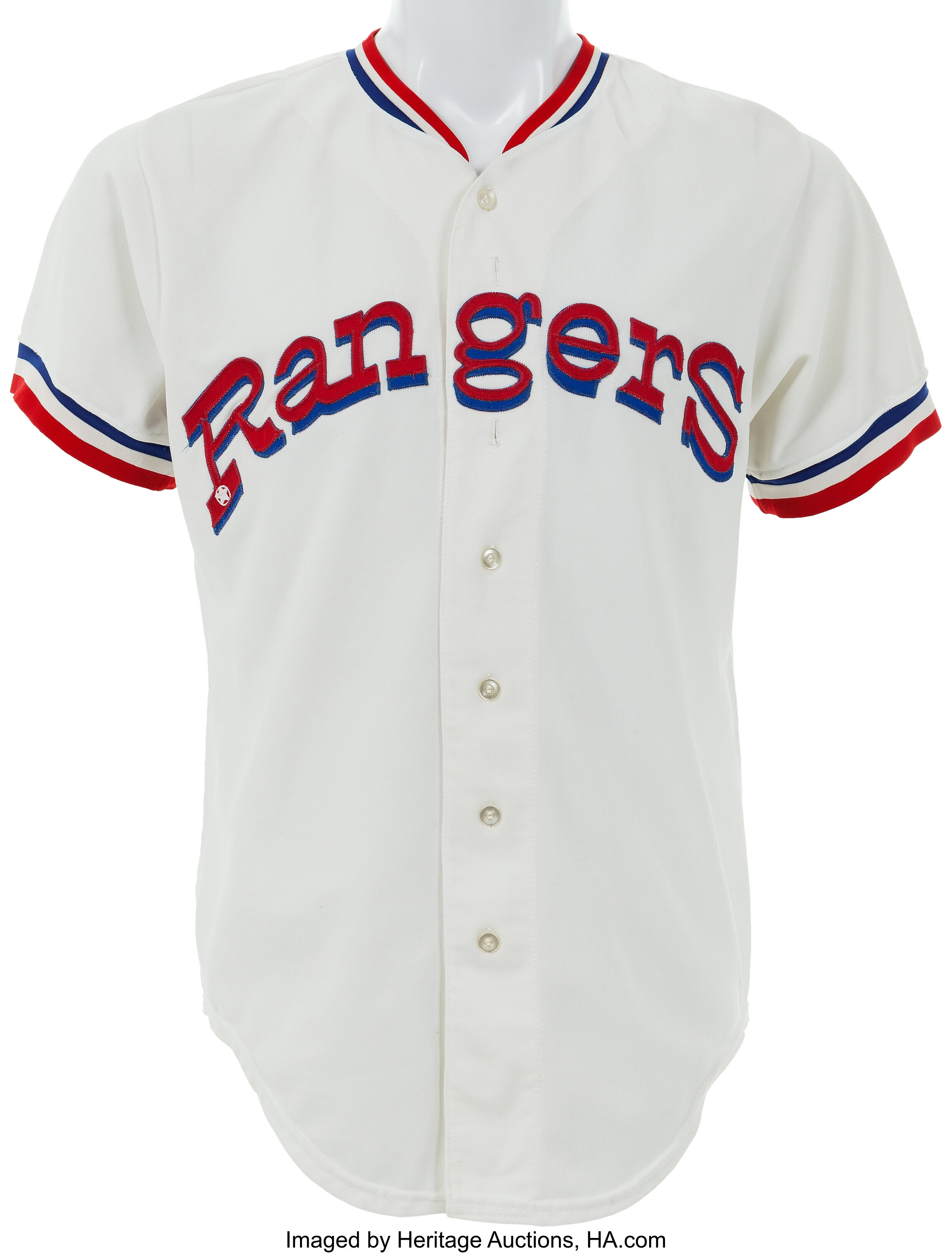 2002 Texas Rangers #66 Game-Worn Throwback Jersey. As part of the, Lot  #12498