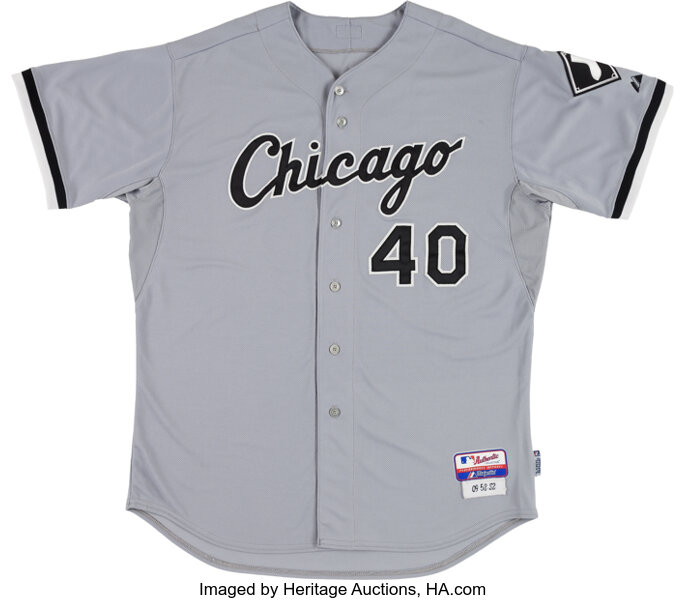 2009 Bartolo Colon Game Worn Chicago White Sox Jersey.  Baseball, Lot  #83057