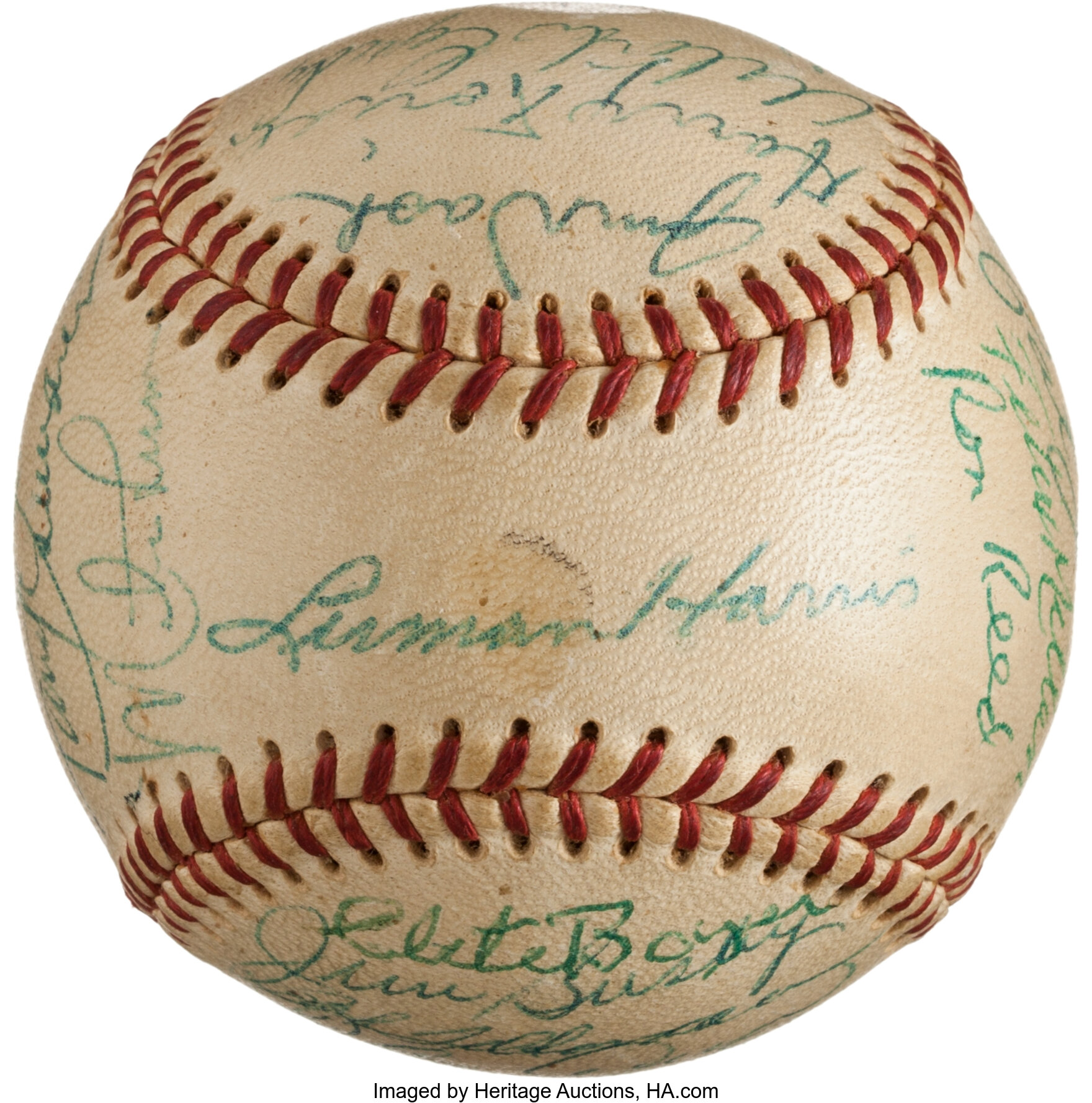 1970 Atlanta Braves Team Signed Baseball (25 Signatures)., Lot #43058