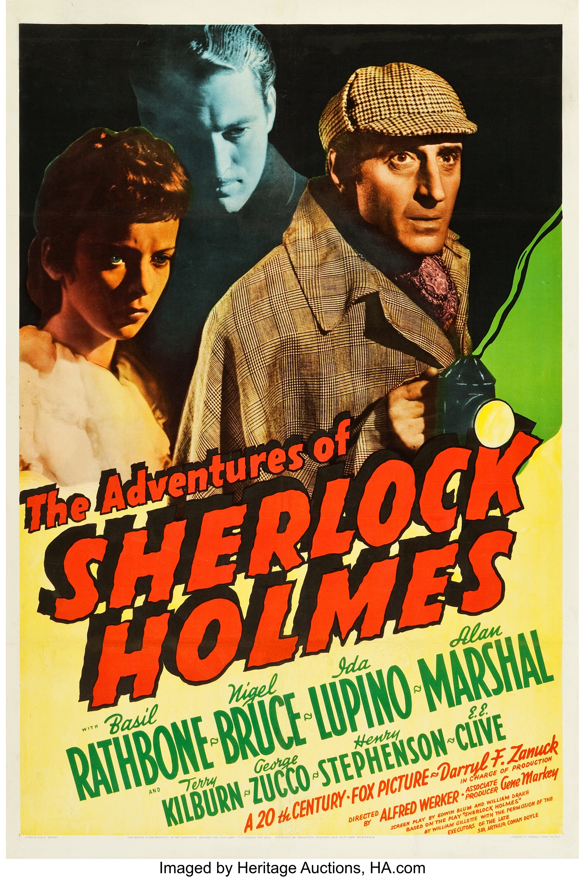 sherlock holmes movie poster