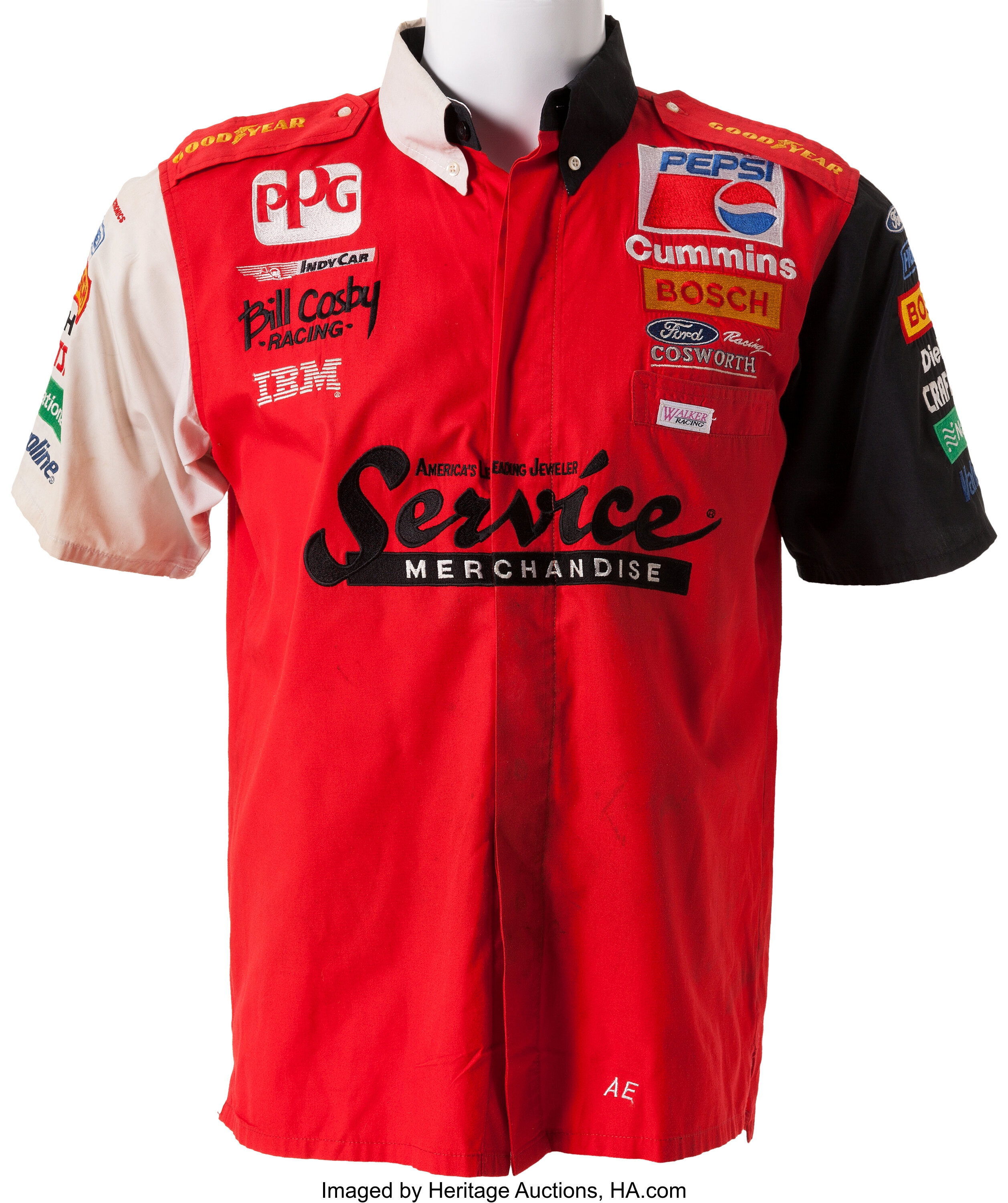 1990's Willie T. Ribbs Race Crew Shirt. ... Miscellaneous | Lot #83367 ...